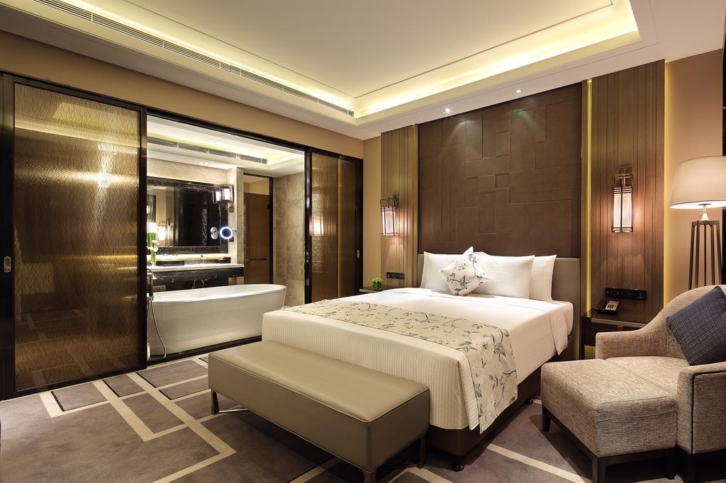 Wanda Realm Hotel Dongying Esterno foto