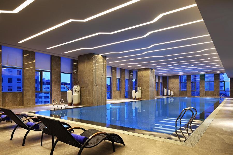 Wanda Realm Hotel Dongying Esterno foto